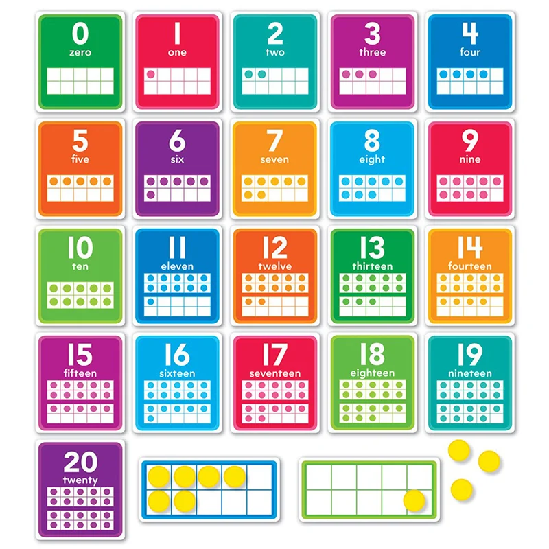 0-20 NUMBERS BULLETIN BOARD ST