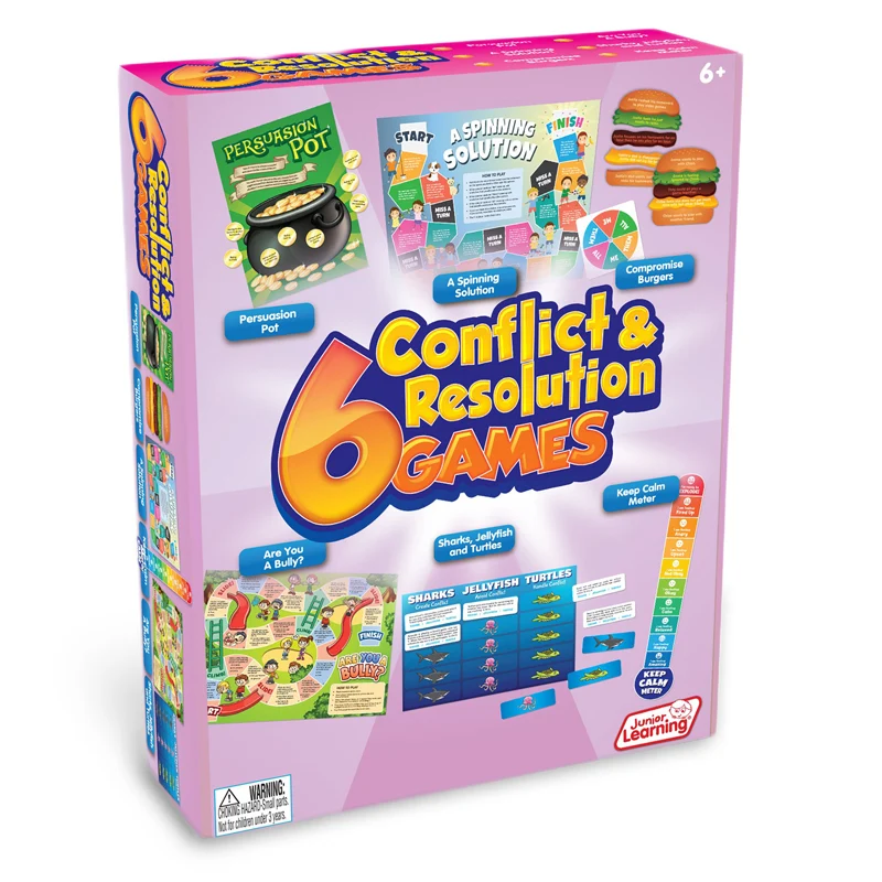 6 CONFLICT & RESOLUTION GAMES
