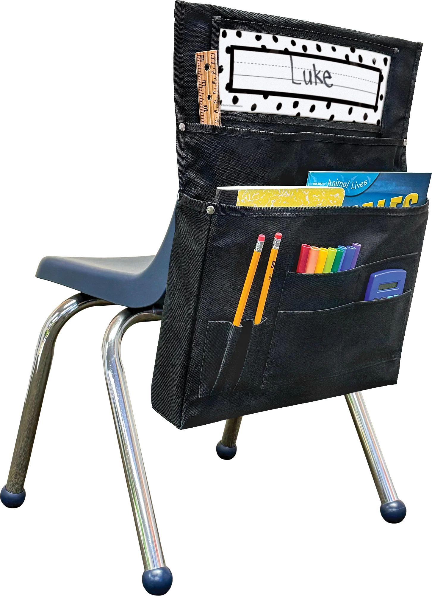 Black Chair Pocket - For Small Chairs