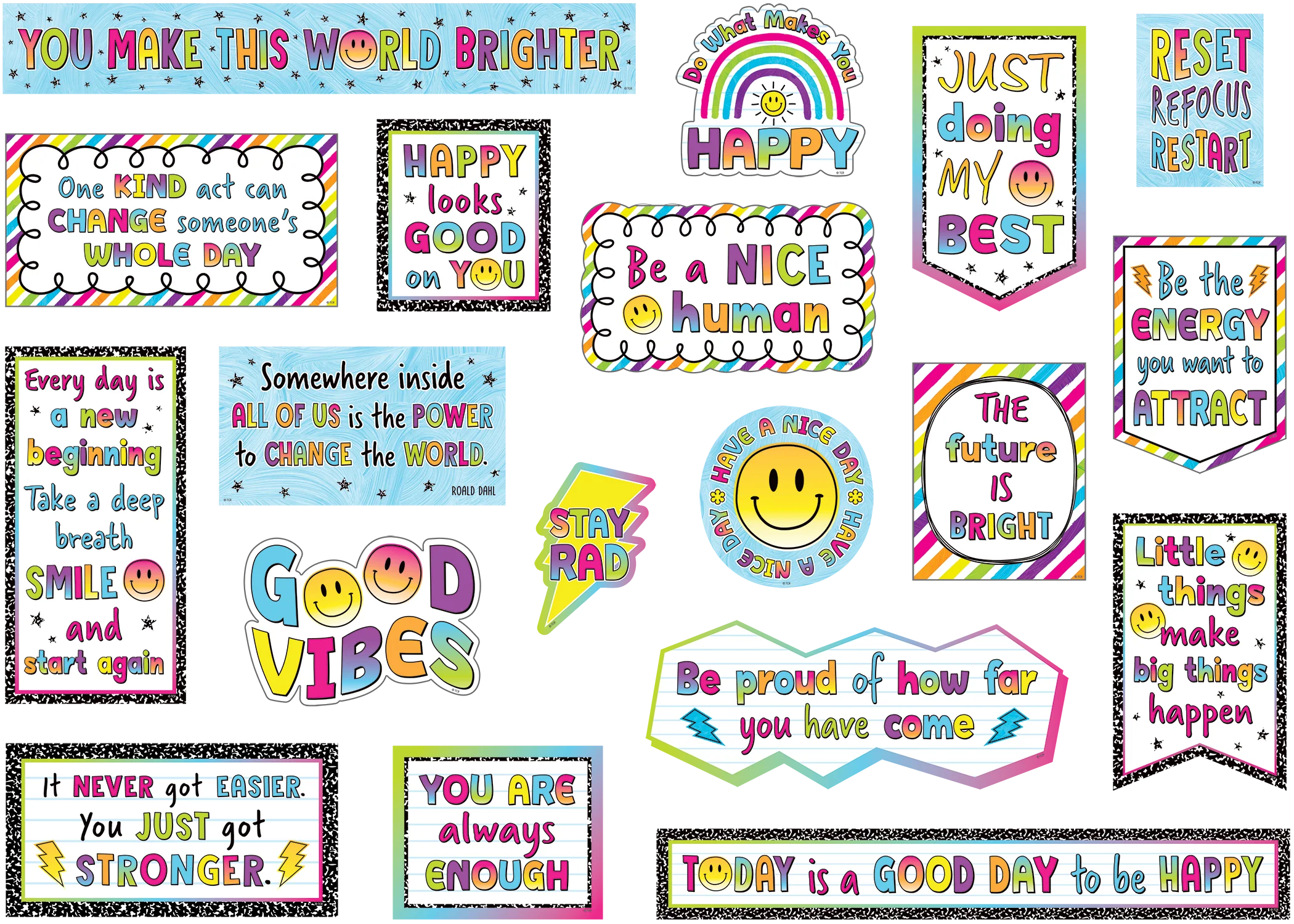 Brights 4Ever Mini Bulletin Board