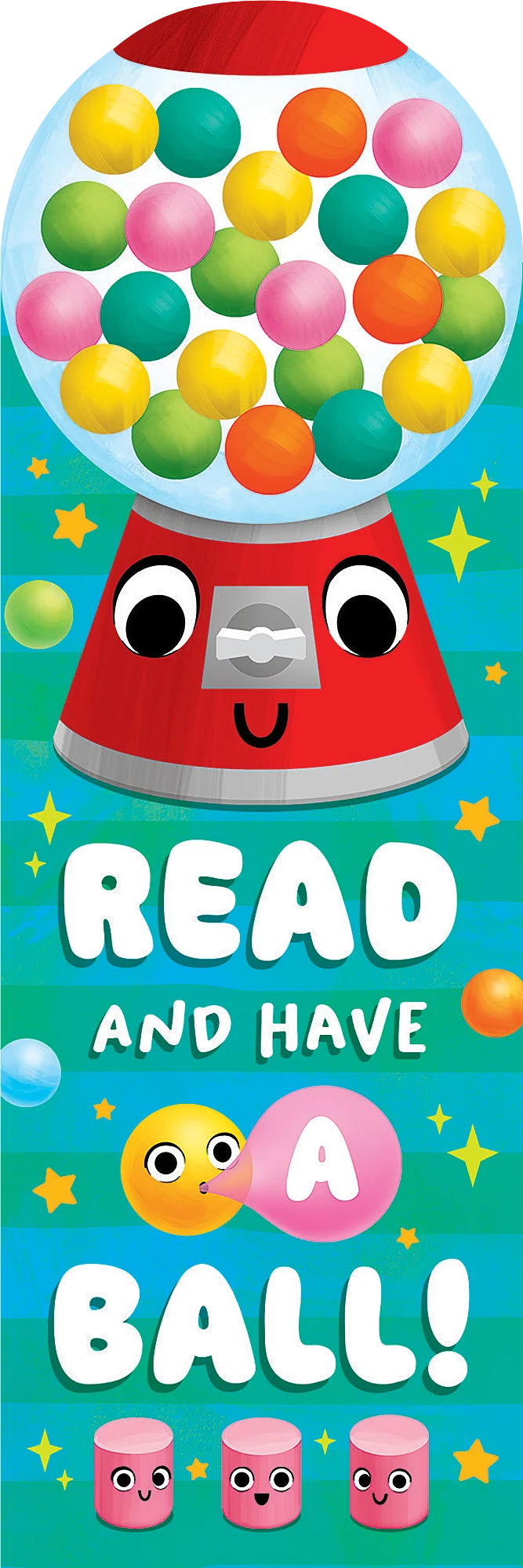 Bubble Gum Smelly Bookmarks