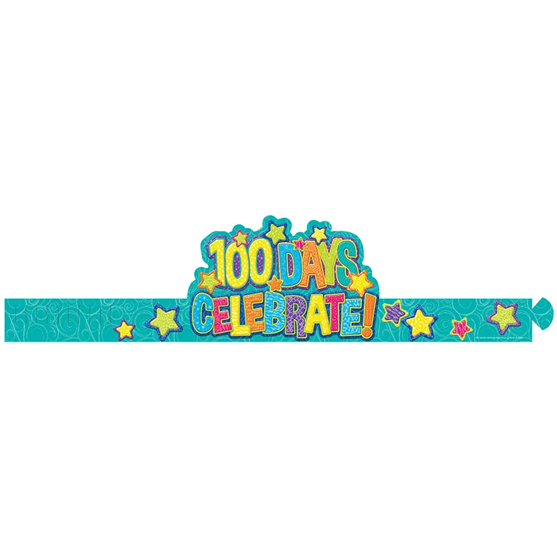 Color My World 100 Days Wearable Hat