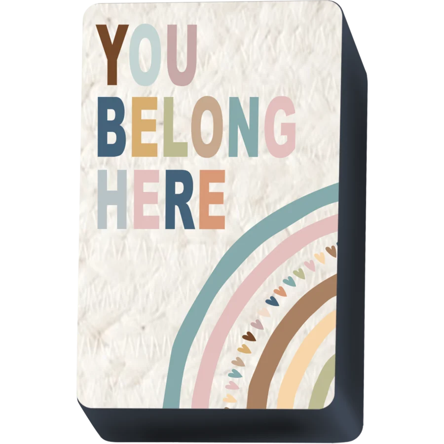 Everyone is Welcome Magnetic Whiteboard Eraser