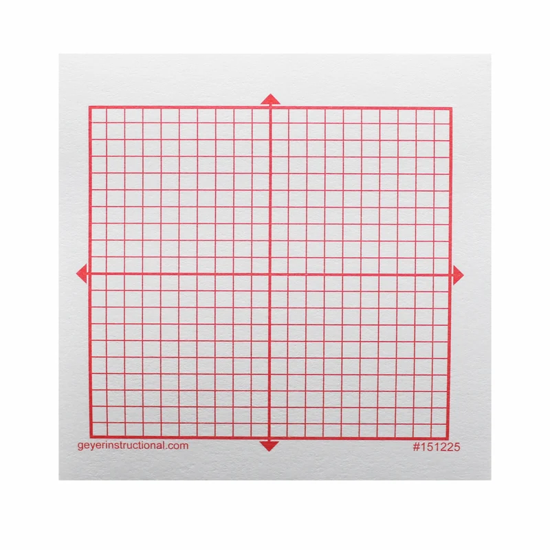 GRAPHNG POST IT NOTES XY AXIS 20X20