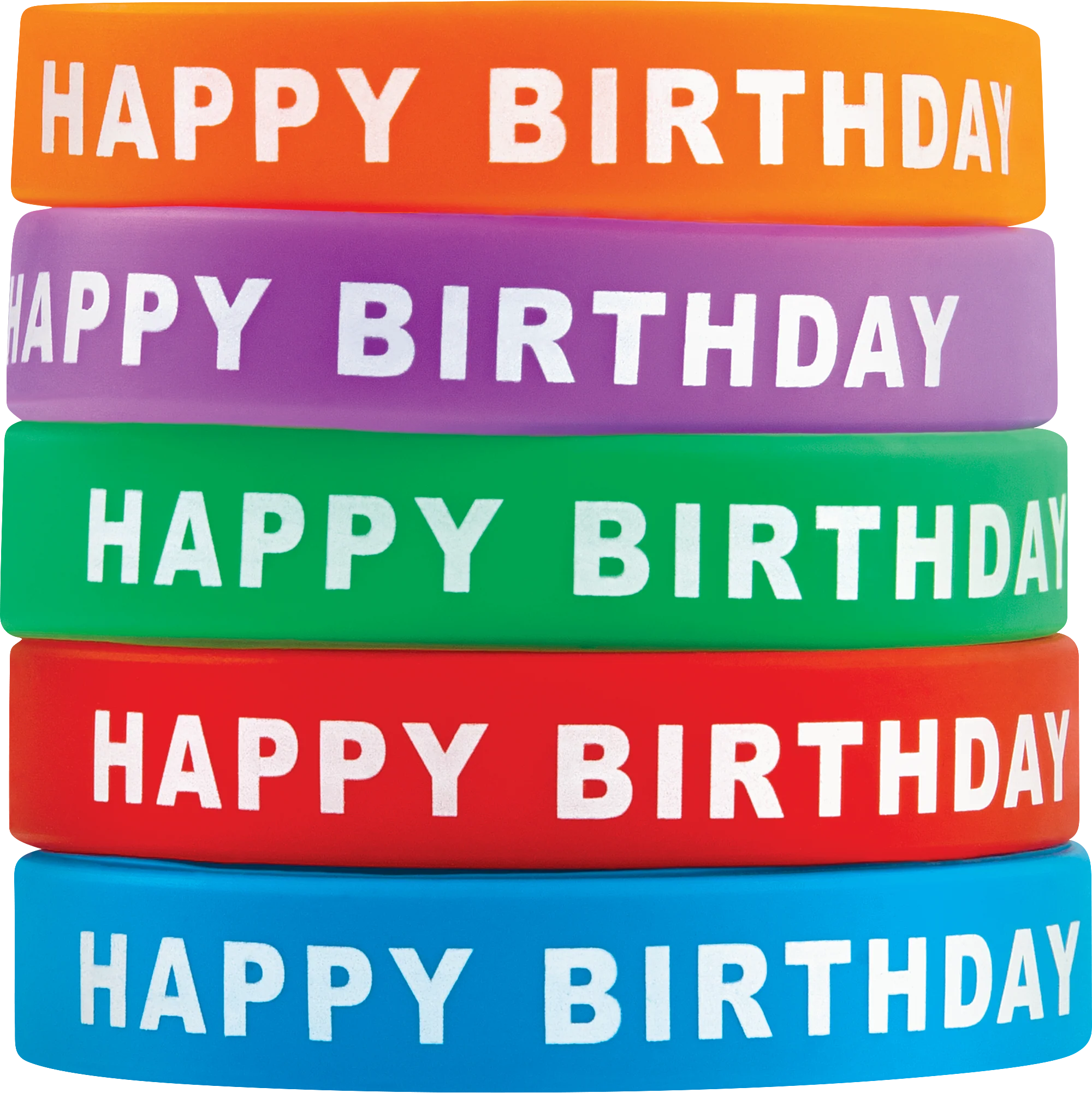 Happy Birthday Wristbands