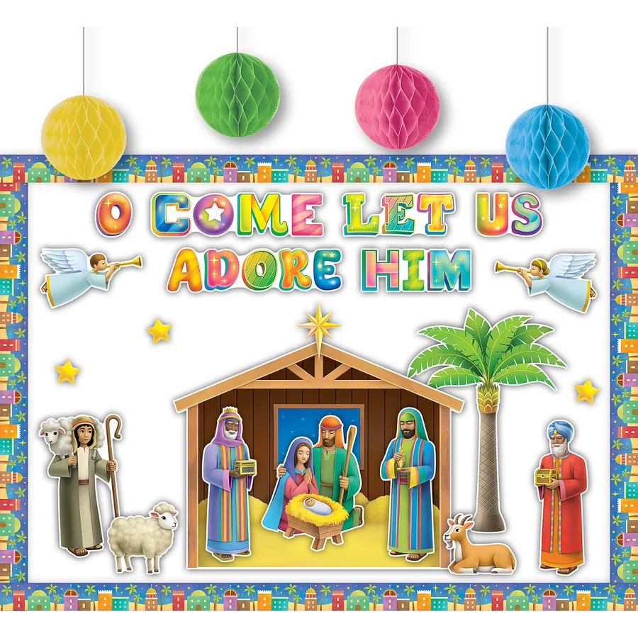 Nativity Scene Create and Decorate