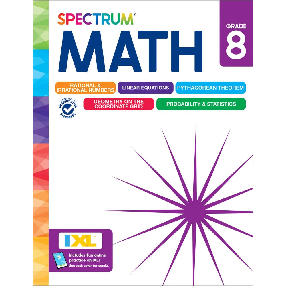 Spectrum Math Grade 8