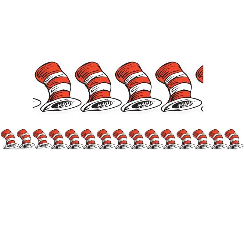 The Cat's Hat Die-Cut Border