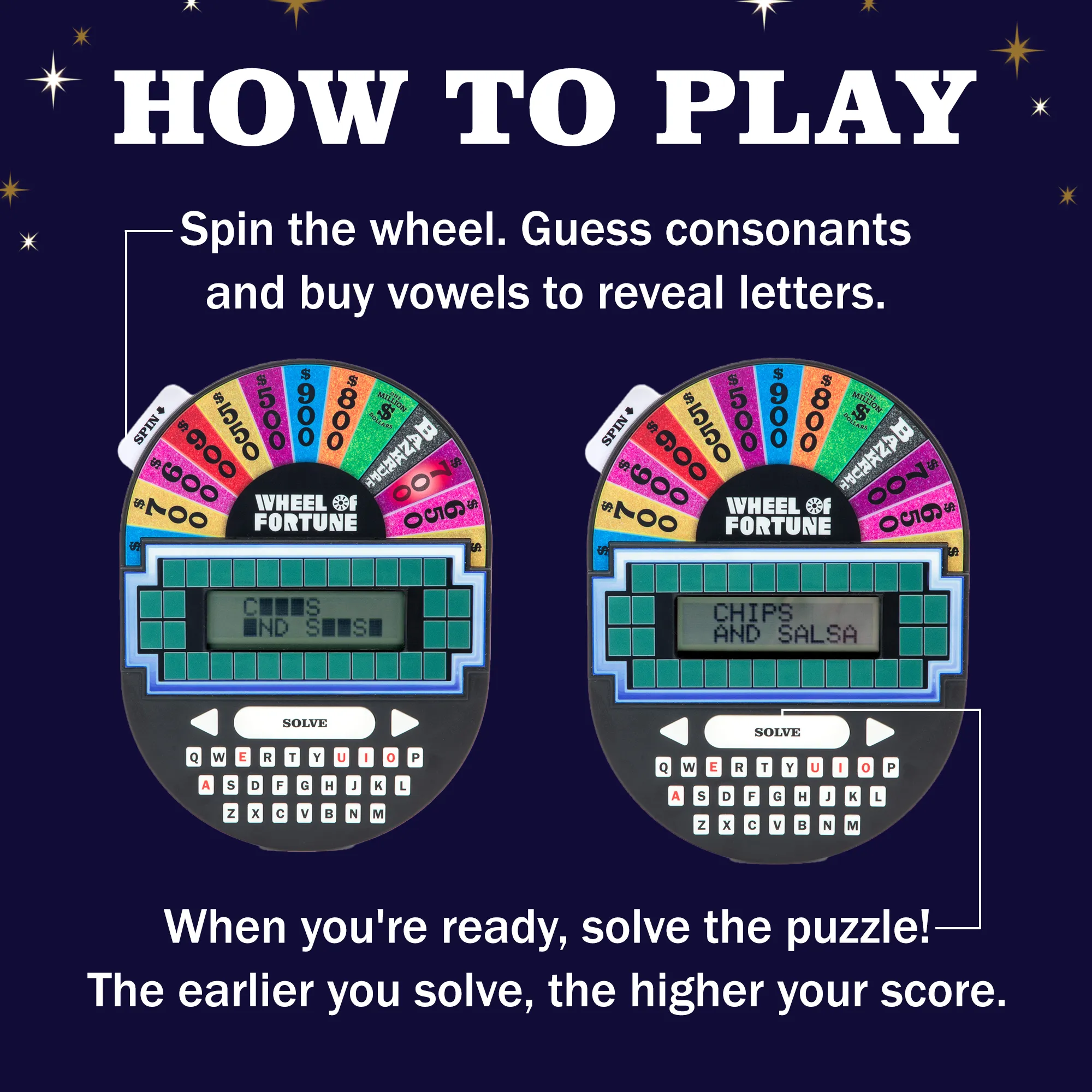 Wheel of Fortune Electronic Game - Image 3